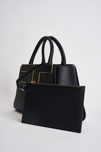 Borsa donna a mano nera - 4