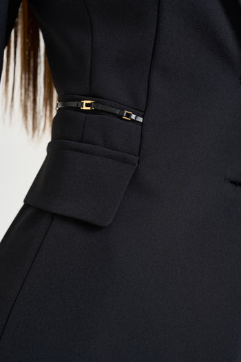Blazer donna monopetto nero - 5