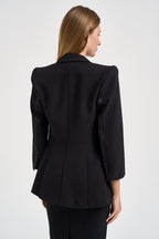 Blazer donna monopetto nero GI275 110 ELISABETTA FRANCHI 
