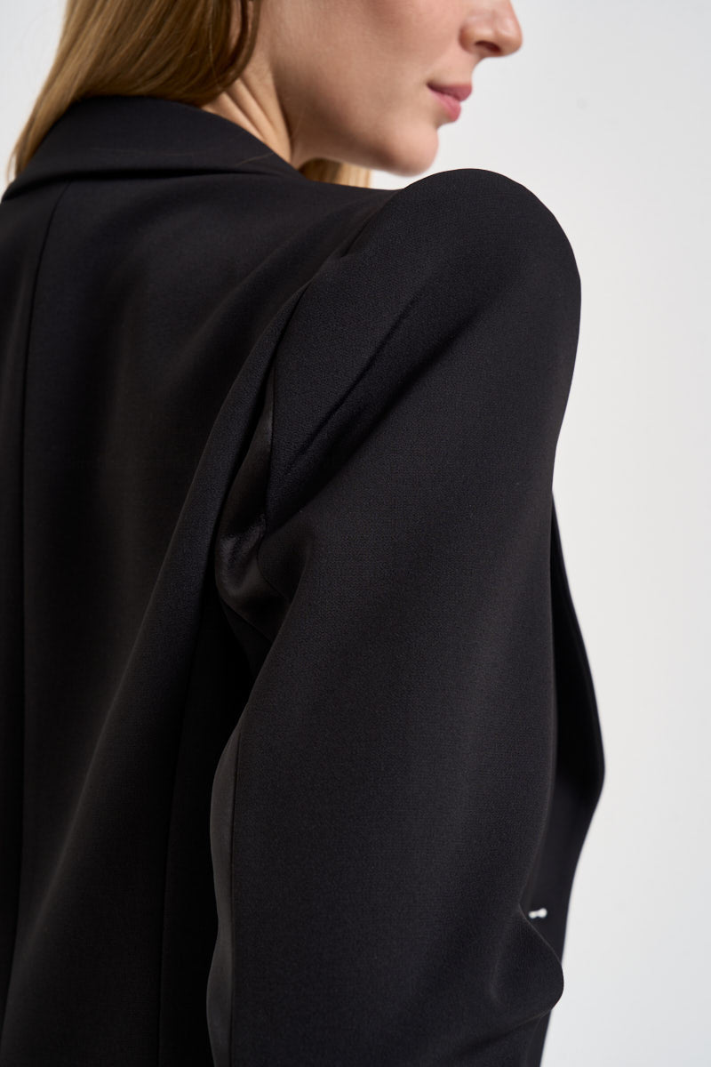 Blazer donna monopetto nero GI275 110 ELISABETTA FRANCHI 