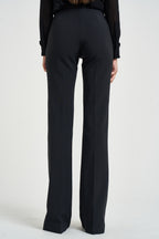 Pantalone donna a vita alta nero PA196 110 ELISABETTA FRANCHI 