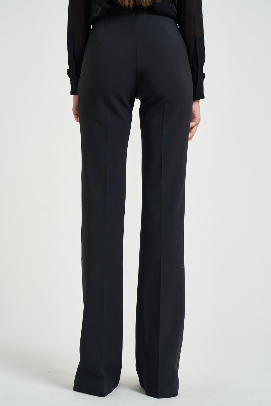 Pantalone donna a vita alta nero PA196 110 ELISABETTA FRANCHI 