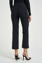 Pantalone donna dettaglio gioiello nero PA198 110 ELISABETTA FRANCHI 