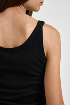 Canotta donna in maglia nera TK03B 110 ELISABETTA FRANCHI 
