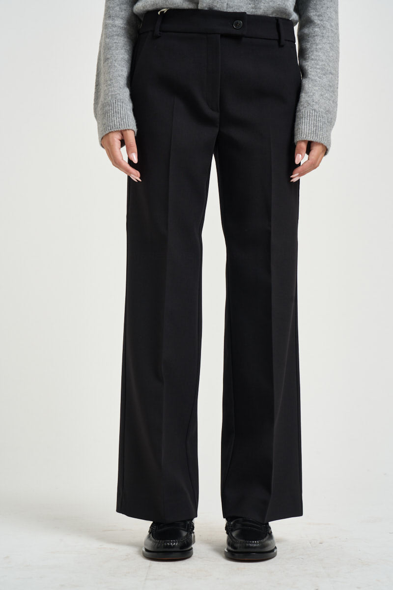 Pantaloni donna sartoriali nero EFFIGE2 006 EMME 