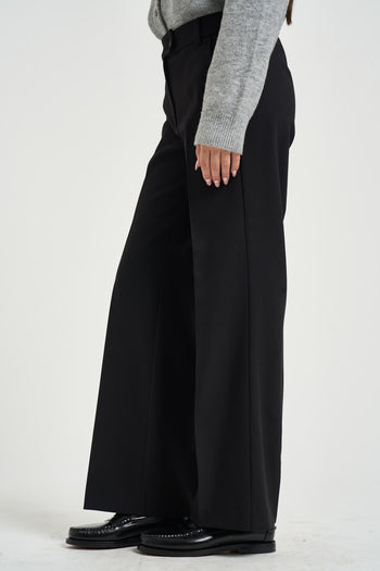 Pantaloni donna sartoriali nero - 3