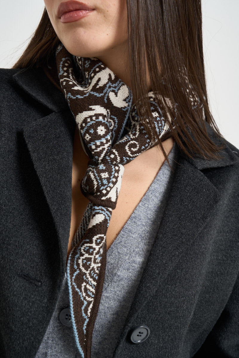 Cappotto donna corto antracite FLIPPER 011 EMME 