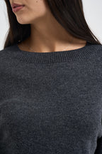 Maglia donna girocollo antracite GREIGE 006 EMME 
