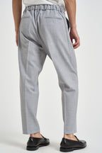 Pantaloni uomo sartoriali grigio chiaro mèlange ESPERIAFRANCO GRIGIO FILATI MARCHESI ANDRESANI 
