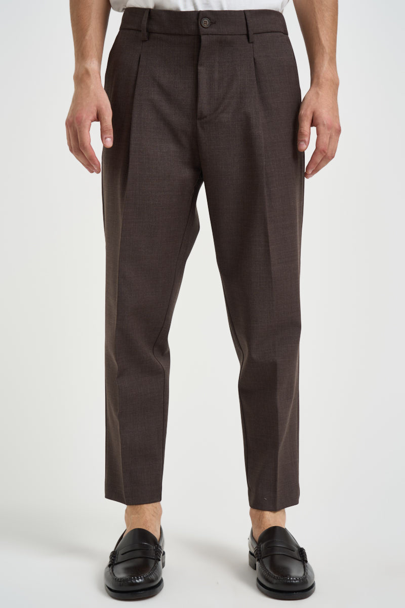 Pantaloni uomo sartoriali moro ESPERIAFRANCO MORO FILATI MARCHESI ANDRESANI 