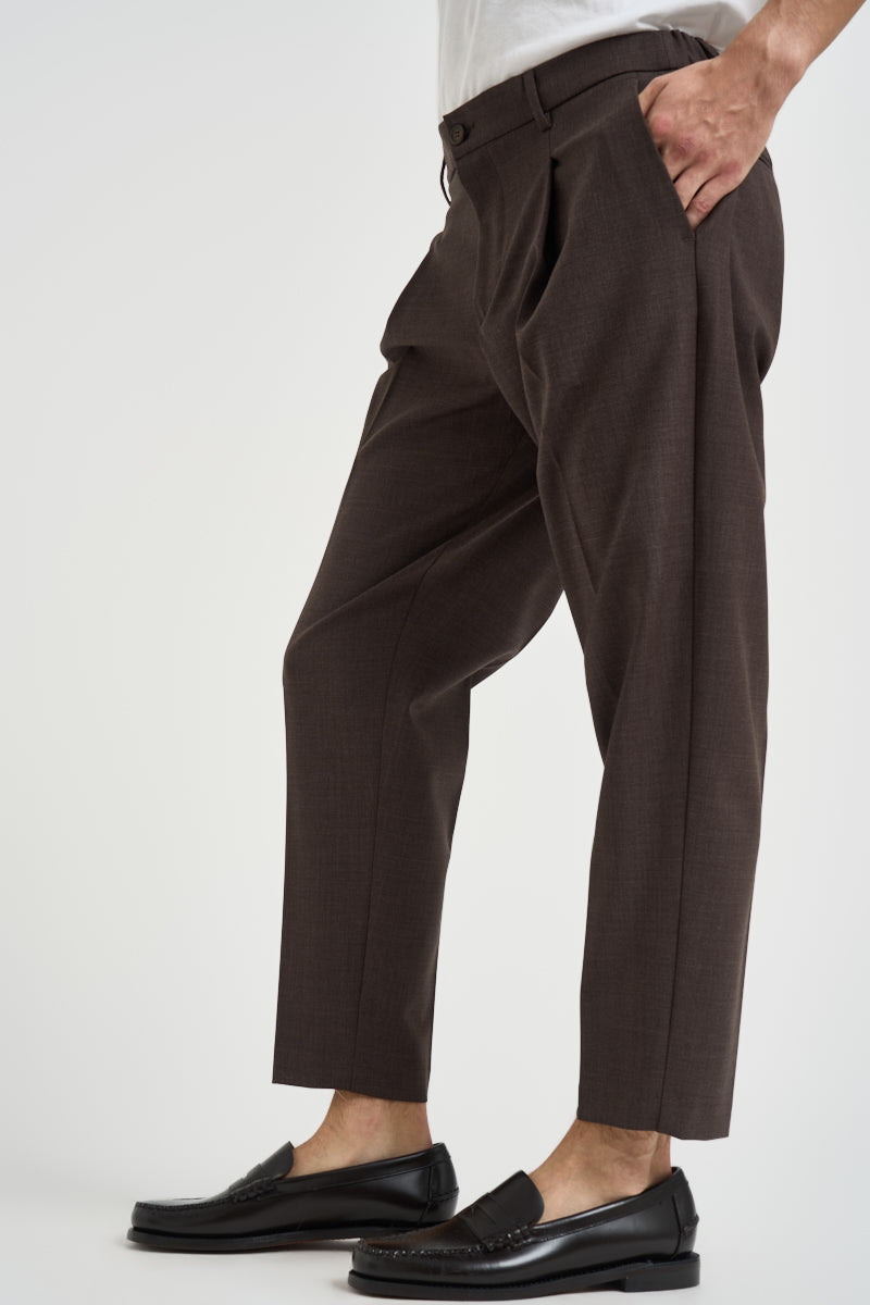 Pantaloni uomo sartoriali moro ESPERIAFRANCO MORO FILATI MARCHESI ANDRESANI 