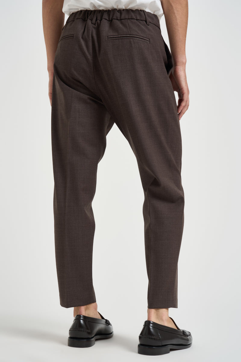 Pantaloni uomo sartoriali moro ESPERIAFRANCO MORO FILATI MARCHESI ANDRESANI 