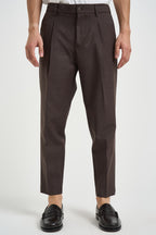 Pantaloni uomo sartoriali moro ESPERIAFRANCO MORO FILATI MARCHESI ANDRESANI 