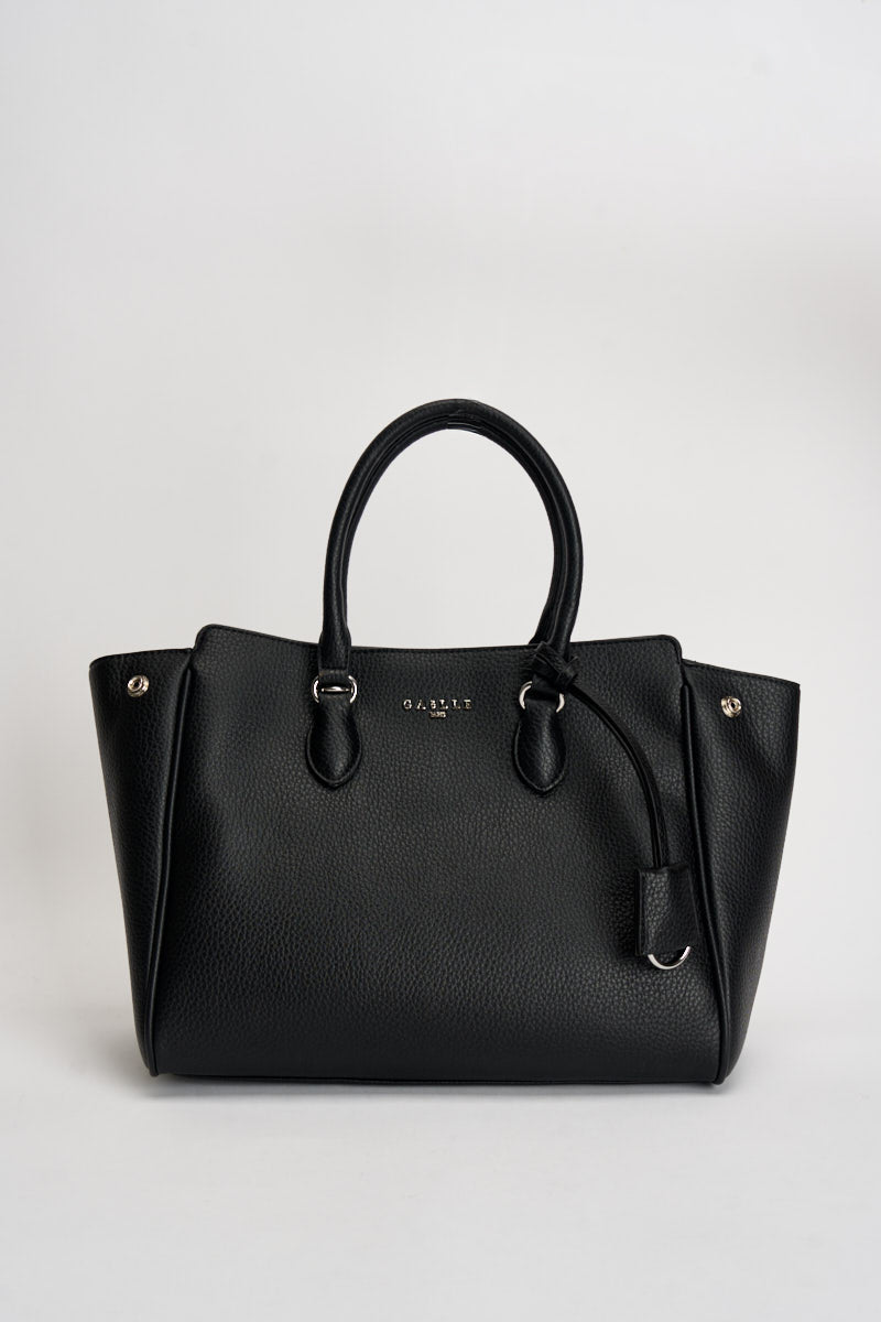 Borsa donna in ecopelle nera GAACW03224 NERO GAELLE 