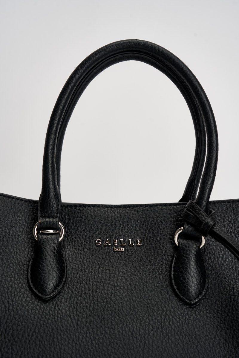 Borsa donna in ecopelle nera GAACW03224 NERO GAELLE 