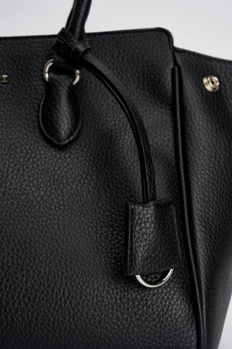 Borsa donna in ecopelle nera GAACW03224 NERO GAELLE 
