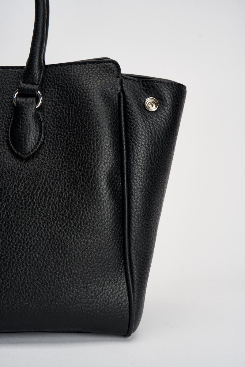 Borsa donna in ecopelle nera GAACW03224 NERO GAELLE 