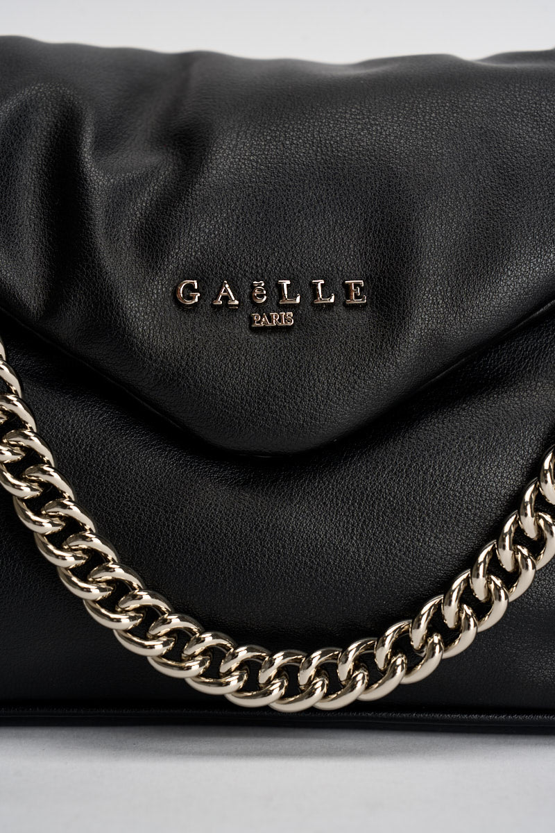 Borsa donna a spalla nera GAACW03234 NERO GAELLE 