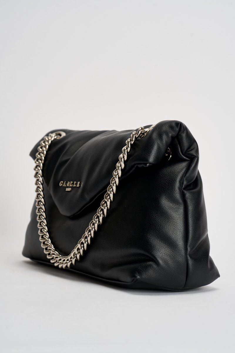 Borsa donna a spalla nera GAACW03234 NERO GAELLE 