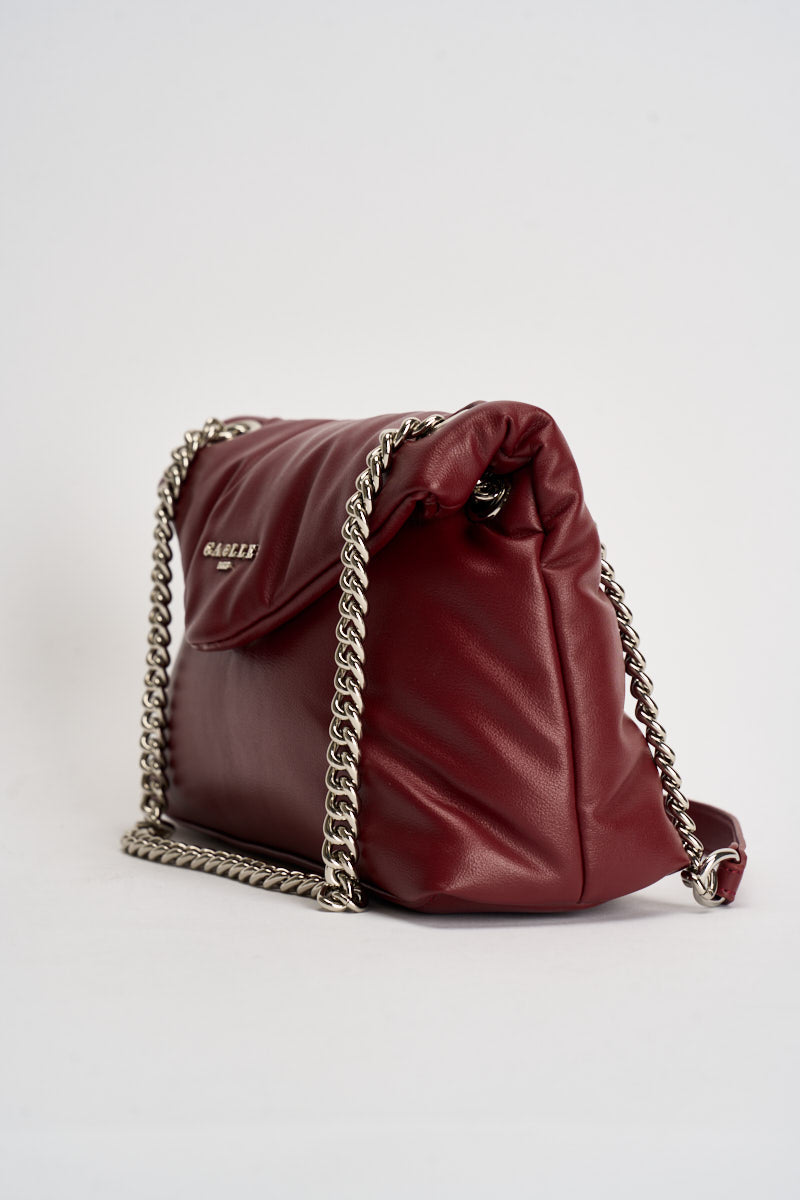 Borsa donna a spalla bordeaux GAACW03234 VINO GAELLE 