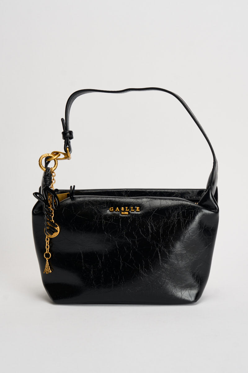 Borsa donna in ecopelle nera GAACW03286 NERO GAELLE 