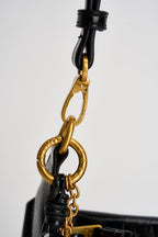 Borsa donna in ecopelle nera GAACW03286 NERO GAELLE 