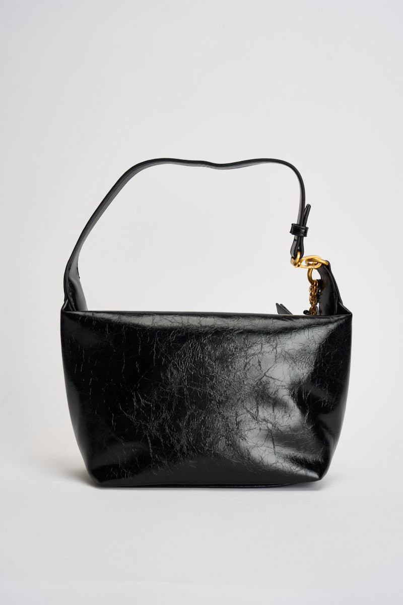 Borsa donna in ecopelle nera GAACW03286 NERO GAELLE 