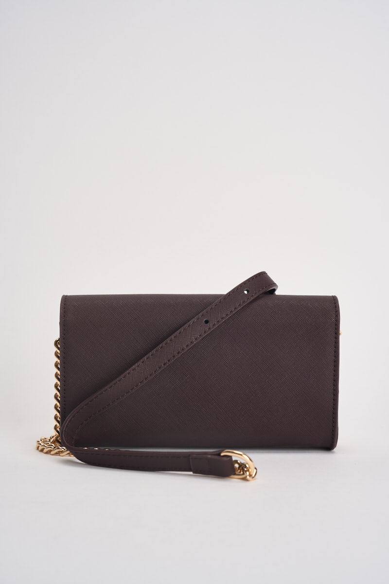 Mini pochette donna a tracolla marrone GAACW03301 MORO GAELLE 