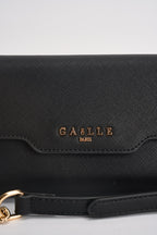 Mini pochette donna a tracolla nera GAACW03301 NERO GAELLE 
