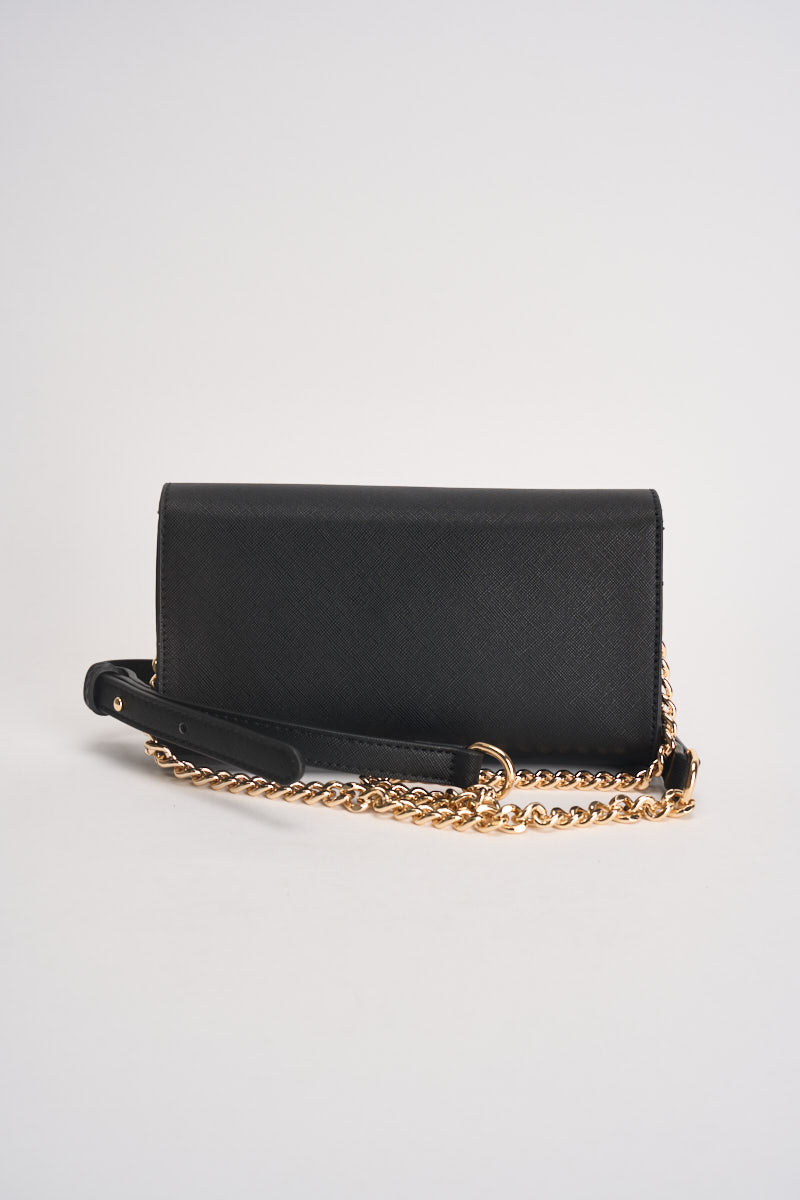 Mini pochette donna a tracolla nera GAACW03301 NERO GAELLE 