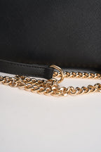 Mini pochette donna a tracolla nera GAACW03301 NERO GAELLE 