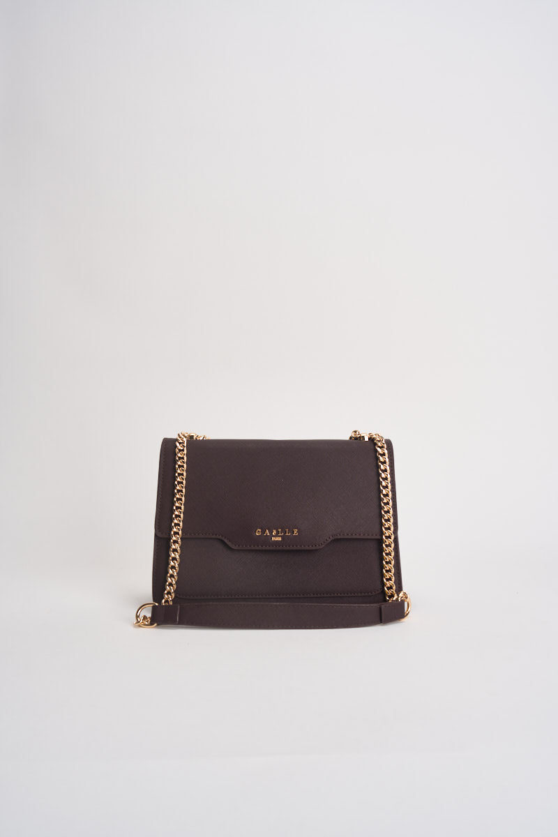 Borsa donna a tracolla testa di moro GAACW03303 MORO GAELLE 