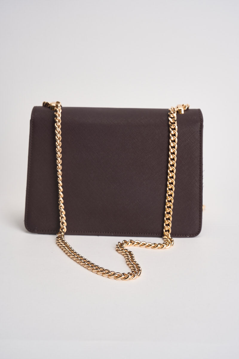 Borsa donna a tracolla testa di moro GAACW03303 MORO GAELLE 