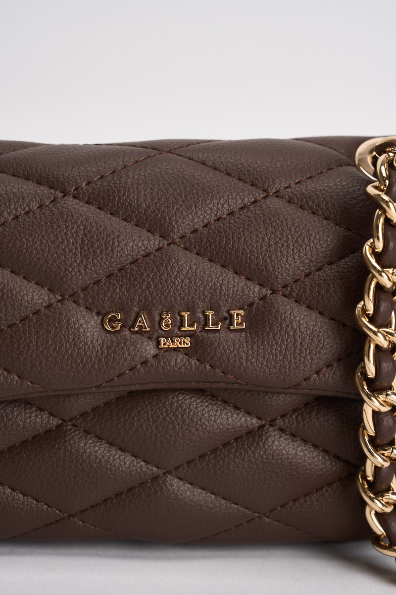 Borsa donna in ecopelle marrone GAACW03313 MORO GAELLE 