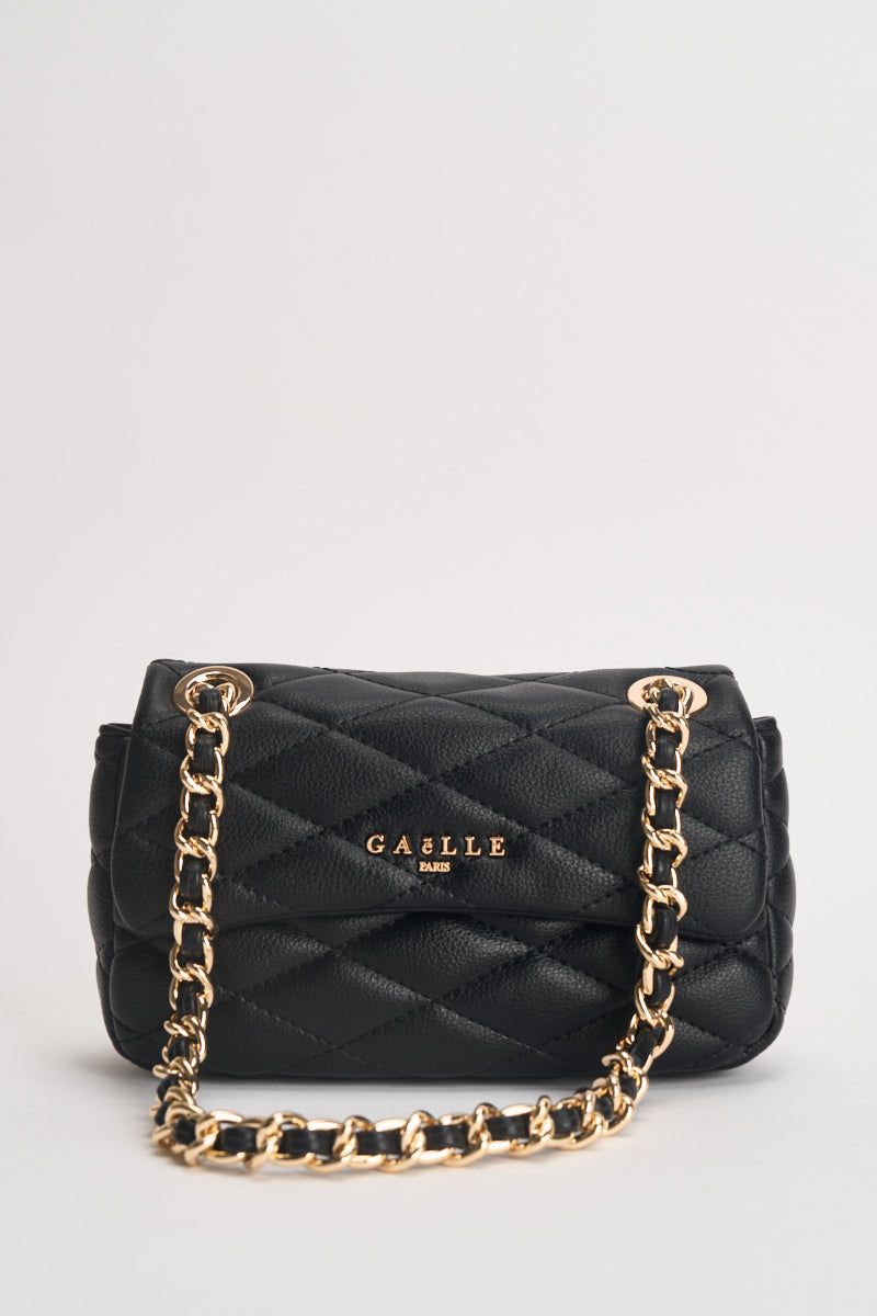 Borsa donna in ecopelle nera GAACW03313 NERO GAELLE 