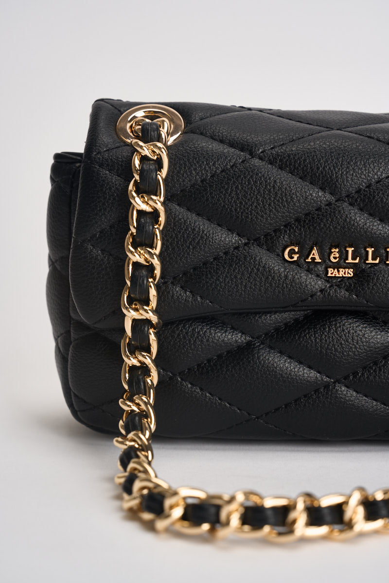 Borsa donna in ecopelle nera GAACW03313 NERO GAELLE 
