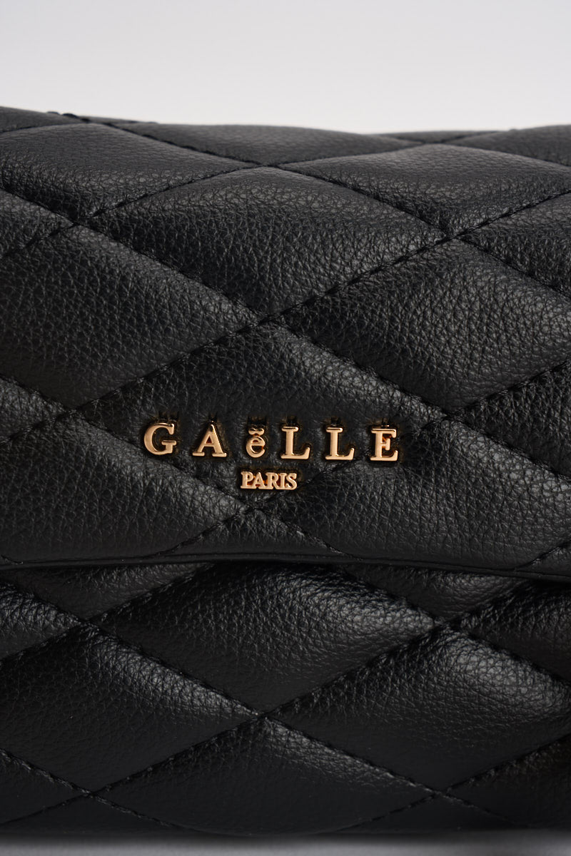 Borsa donna in ecopelle nera GAACW03313 NERO GAELLE 