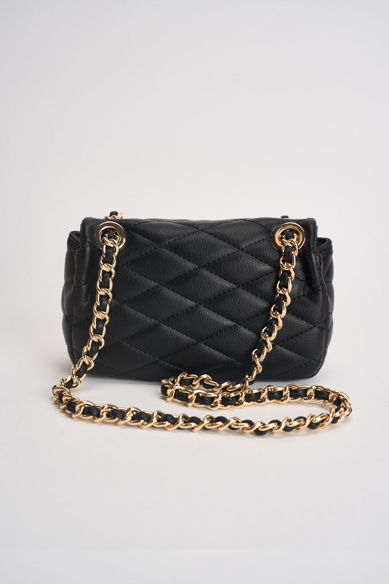 Borsa donna in ecopelle nera GAACW03313 NERO GAELLE 