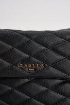 Borsa donna trapuntata in ecopelle nera GAACW03314 NERO GAELLE 