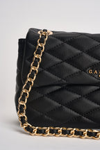 Borsa donna trapuntata in ecopelle nera GAACW03314 NERO GAELLE 
