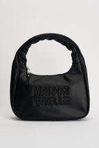 Borsa donna hobo in semilpelle nera GACCW03242 NERO GAELLE 