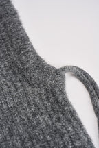Balaclava donna grigio chiaro SAMOURAI ANTHRACITE GRACE AND MILA 