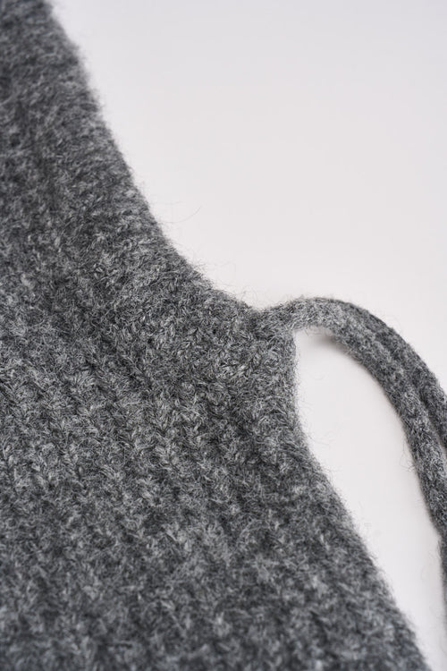 Balaclava donna grigio chiaro SAMOURAI ANTHRACITE GRACE AND MILA 