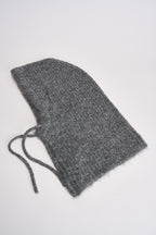 Balaclava donna grigio chiaro SAMOURAI ANTHRACITE GRACE AND MILA 
