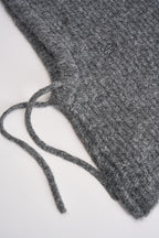 Balaclava donna grigio chiaro SAMOURAI ANTHRACITE GRACE AND MILA 