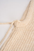 Balaclava donna beige SAMOURAI SABLE GRACE AND MILA 