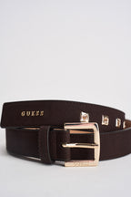 Cintura donna con borchie marrone scuro BW9458P36330 ESPRESSO GUESS 