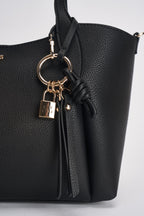 Borsa donna a tracolla Melody nera HWBG9735060 NERO GUESS 