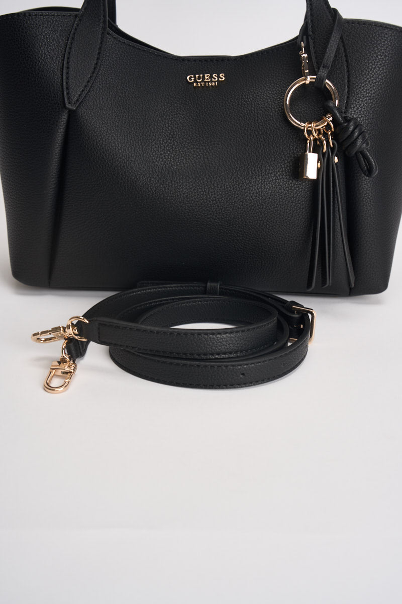 Borsa donna a tracolla Melody nera HWBG9735060 NERO GUESS 