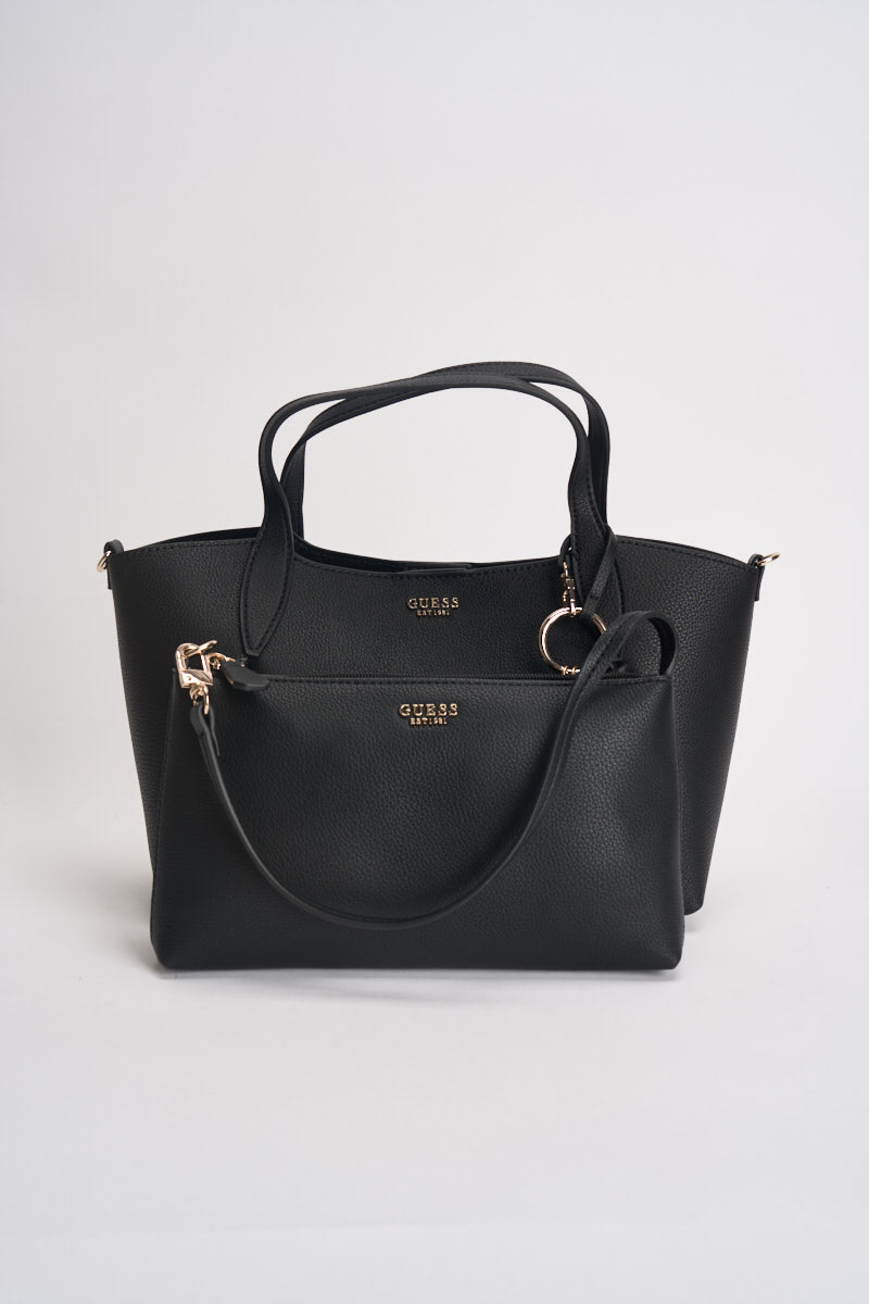 Borsa donna a tracolla Melody nera HWBG9735060 NERO GUESS 